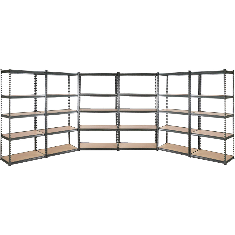 6x1.5M Garage Shelving Warehouse Rack Pallet Racking Storage Shelves