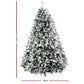 6ft 1.8m 758 Tips Christmas Tree xmas Trees Decorations Snowy