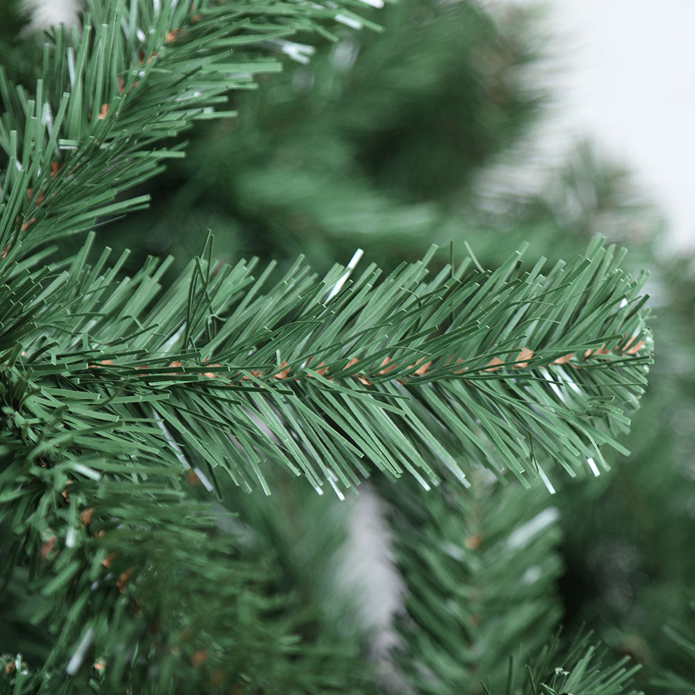 7ft 2.1m 1250 Tips Christmas Tree Xmas Tree Decorations Green