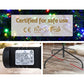 7ft 2.1m 2800 LED Christmas Tree Xmas Tree Decor Lights 8 Modes - Multi Colour