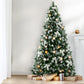 9ft 2.7m 1765 Tips Christmas Tree with Pine Needle Snowy Xmas Tree Green