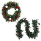 Christmas Garland with Wreath Set