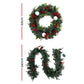 Christmas Garland with Wreath Set