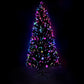 6ft 1.8m 250 Tips Christmas Tree Optic Fibre Xmas tree - Multi Colour