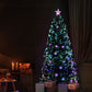 6ft 1.8m 250 Tips Christmas Tree Optic Fibre LED Xmas tree - Multi Colour