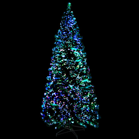 6ft 1.8m 300 Tips Christmas Tree Optic Fibre LED Xmas tree - Multi Colour