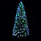 7ft 2.1m 270 Tips Christmas Tree xmas Multi Colour Lights Optic Fibre Multicoloured