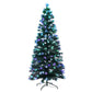 7ft 2.1m 270 Tips Christmas Tree xmas Multi Colour Lights Optic Fibre Multicoloured