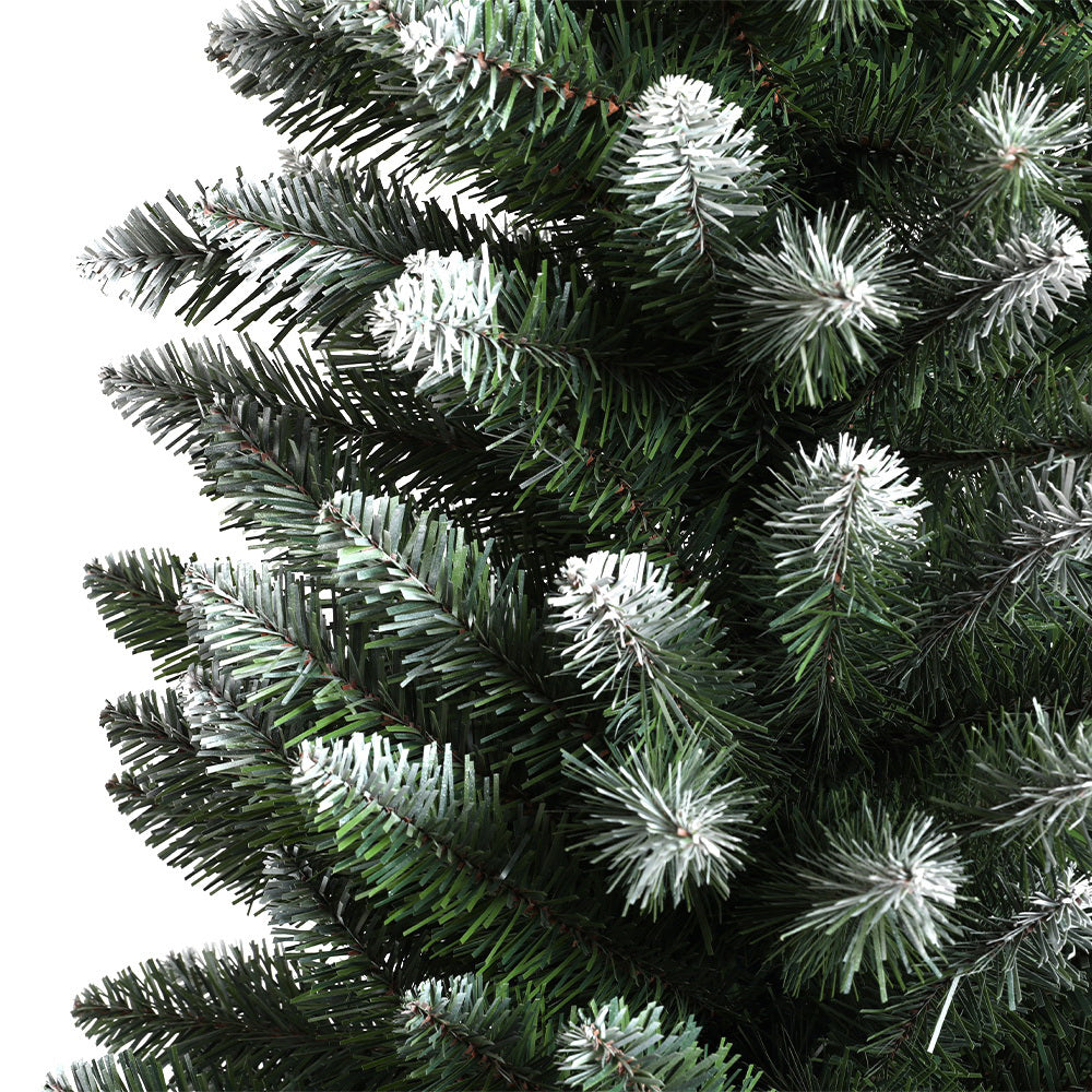 6ft 1.8m 300 Tips Christmas Tree Xmas Tree Decorations Snowy