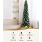 6ft 1.8m 300 Tips Christmas Tree Xmas Tree Decorations Snowy