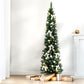 6ft 1.8m 300 Tips Christmas Tree Xmas Tree Decorations Snowy