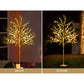 5ft 1.5m 304 LED Christmas Tree Lights Xmas Tree Décor - Warm White