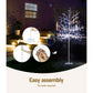 5ft 1.5m 304 LED Solar Christmas Tree Twigs Lights Xmas Tree