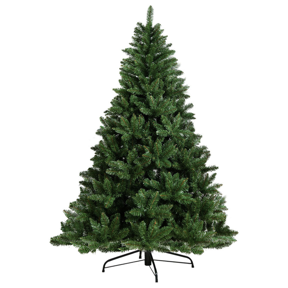 6ft 1.8m 800 Tips Christmas Tree Green Xmas Tree Decorations