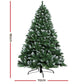 6ft 1.8m 800 Tips Christmas Tree Snowy Xmas Tree Decoration