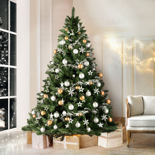 8ft 2.4m 1400 Tips Christmas Tree Green Xmas Tree Decorations