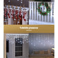 3M Christmas Icicle Lights String Lights 80 LED Solar Powered