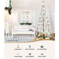 12 ft 3.6m 400 LED Solar Christmas Tree Xmas Tree Decorations 8 Light Modes - Warm White