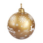 Giant Bauble Ball Christmas Inflatable Outdoor Xmas Decoration Gold - 60cm