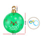 Merry Giant Bauble Ball Christmas Inflatable Ball Bauble Outdoor Decoration Green - 60cm