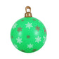 Merry Giant Bauble Ball Christmas Inflatable Ball Bauble Outdoor Decoration Green - 60cm