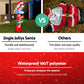 Christmas Inflatable Candy Pole 2.4M Illuminated Decorations
