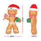 Gingerbread Christmas Inflatable Illuminated Xmas Decorations - 2.4M