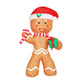 Gingerbread Christmas Inflatable Illuminated Xmas Decorations - 2.4M