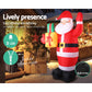Christmas Inflatable Santa 2.4M Illuminated Decorations
