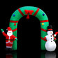 Christmas Inflatable Archway 2.8M Illuminated Decorations