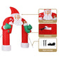 Santa Archway 3M Christmas Inflatable Outdoor Decorations Lights