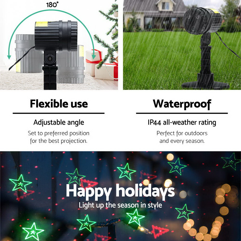 Projector Light Outdoor Decorations Christmas Lights Laser