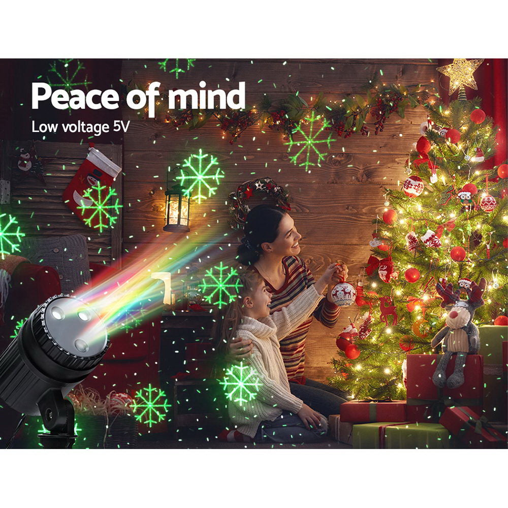 Christmas Lights Laser Light Projector Outdoor Decorations