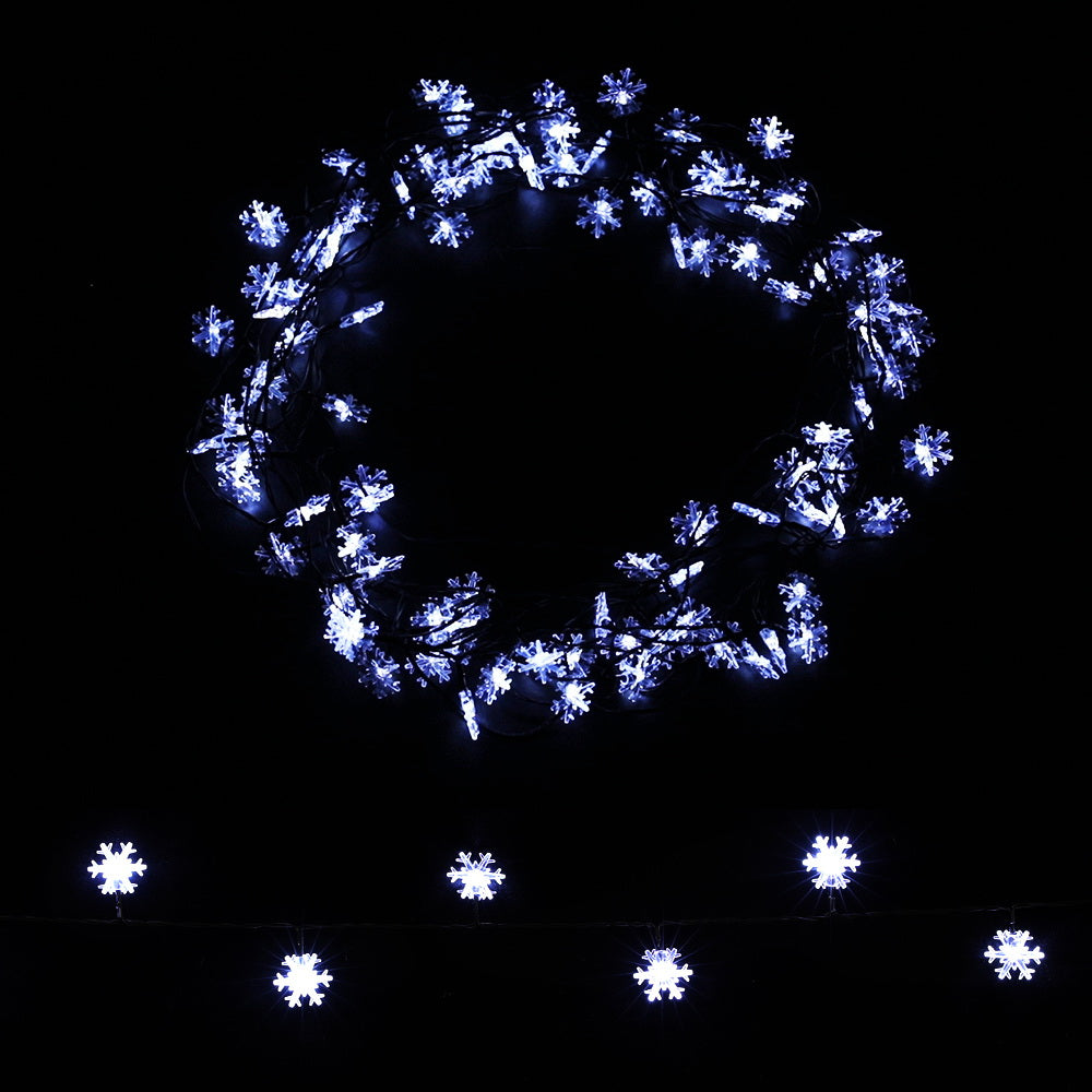 10M 100 LED Bulbs Christmas String Lights Fairy Decor - Cool White