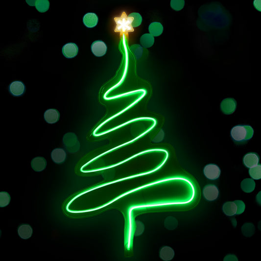 Christmas Lights 114cm Fairy Light Green Tree Decorations