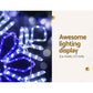 0.82M Christmas Lights 304 LED Snow Motif Light Decorations