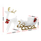 215 LED Christmas Lights Reindeer Sleigh Decorations