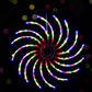Christmas Lights 50cm Spin 128 LED Decorations