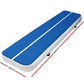 5mx1m Inflatable Air Track Mat 20cm Thick Gymnastic Tumbling Blue And White