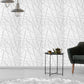 12pcs 3D PVC Wall Panels Ecofriendly Paintable Home Background Lines Decor 50x50cm