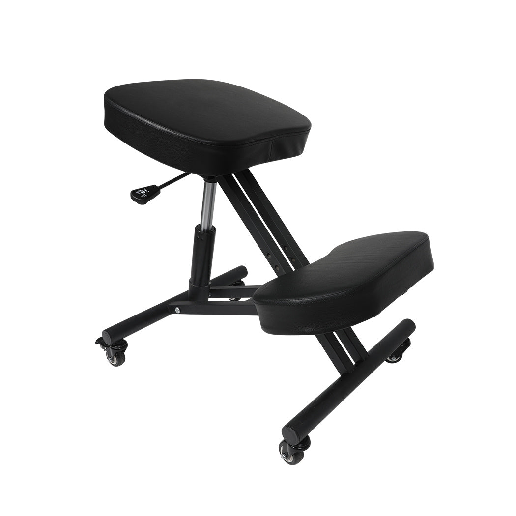 Norns Ergonomic Office Chair Kneeling Adjustable Computer Home Work Furniture - Black