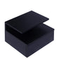 Set of 2 Digby LED Bedside Tables LED Side Table Storage Floating Nightstand X2 - Black