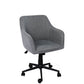 Cyrax Executive Gaming Office Chair Fabric Computer Adjustable Seat - Grey