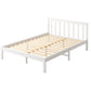 Arianne Wooden Bed Frame Base Full Size Timber White - King Single