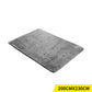 Amira 200x230 Designer Soft Shaggy Floor Confetti Rug - Grey