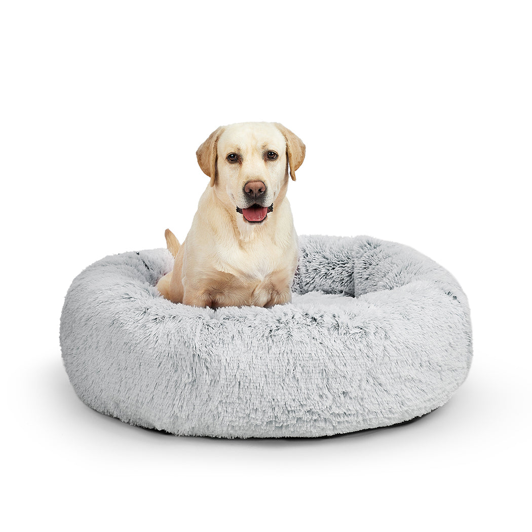 Foxhound Dog Beds Calming Soft Warm Kennel Cave (Cover Only) - Charcoal LARGE