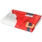 Wreathen Throw Soft Blanket Xmas Flannel Double Sided Warm Rug Fleece Decor Christmas Single - Red