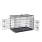 36" Pet Dog Cage Crate Kennel Portable Collapsible Puppy Metal - Black