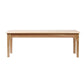 Danna Dining Chairs Bench Seat Side Kitchen Wood Contemporary Furniture - Oak