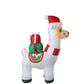 Alpaca 1.8M Christmas Inflatable Decorations Xmas LED Lights Xmas Party